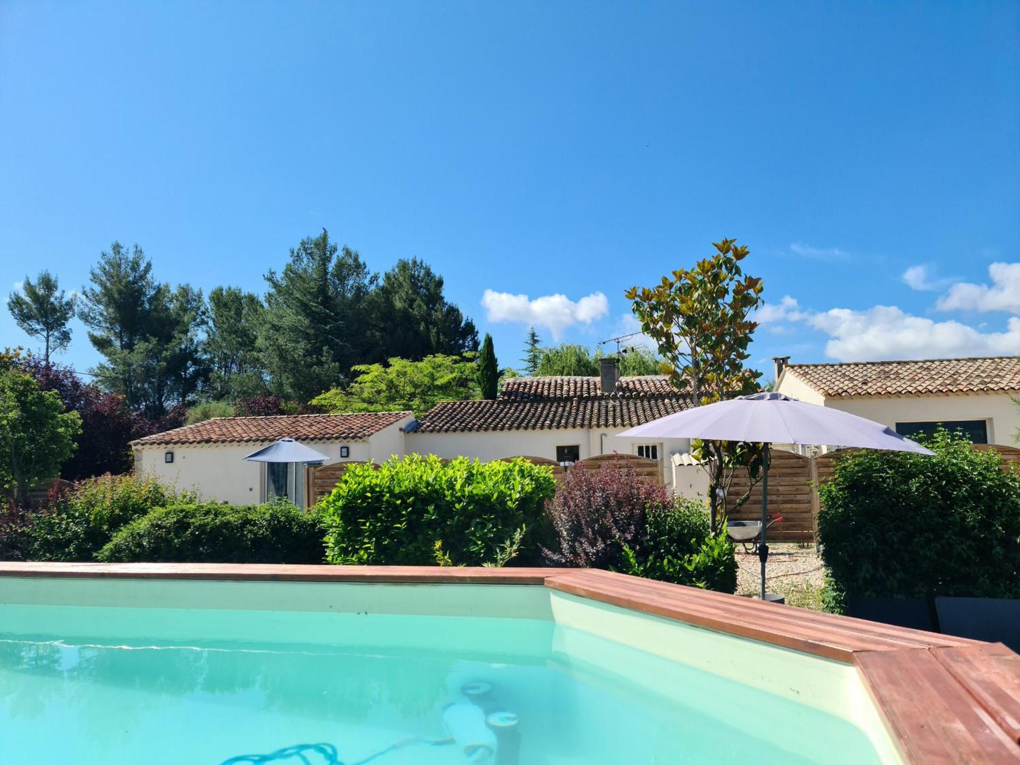 Mas Gabelys Superbe Vue Sainte Victoire Jardin Terrasse Et Piscine Apartment Trets Exterior photo